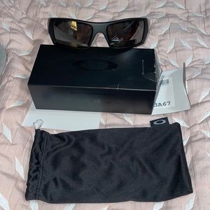 Oakley Gascan matte black prizm mens sunglasses